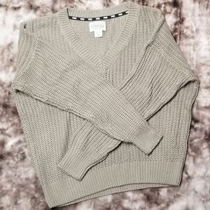 PINK Victoria's Secret Forenza Sweater - Olive